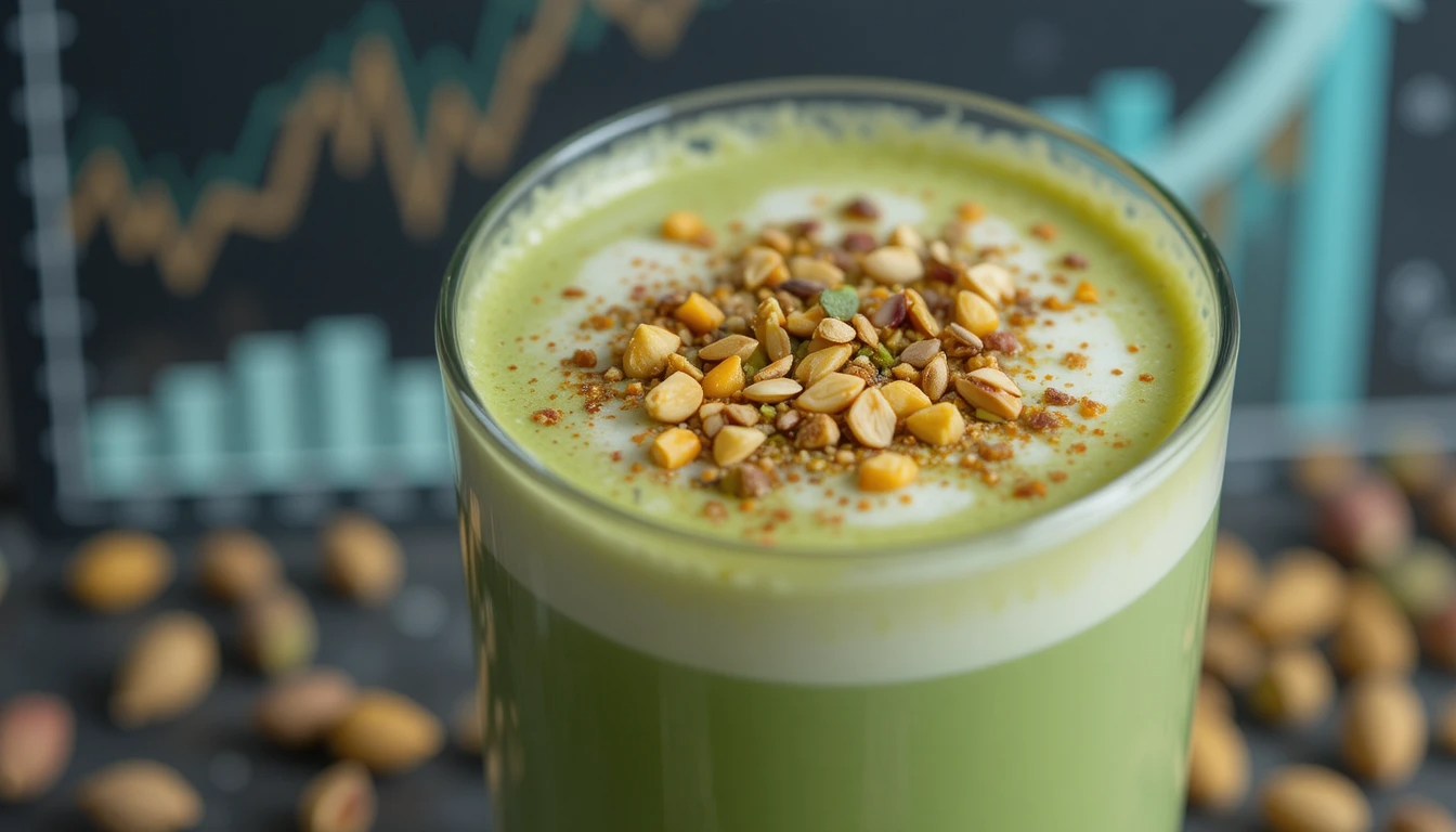 The Rise of Pistachio Lattes: Nutty Trend​ in 2025